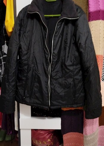 Kadın Siyah Fermuarlı Street Wear Ceket - Görsel 2