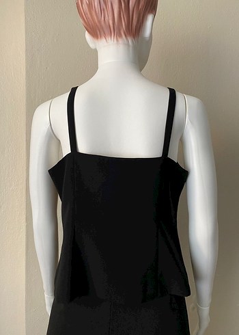 44 Beden Siyah Mini Goth Kadın bluz