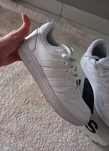 Adidas Hoops 3.0 Beyaz Unisex Sneaker 
