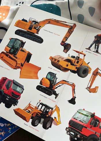 Beden Renk Benim İlk Araçlar Kitabım - Çocuk Kitabı