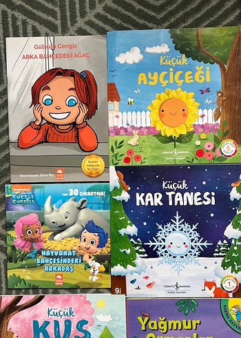 Çocuklar için Renkli Kitap Seti - Görsel 4