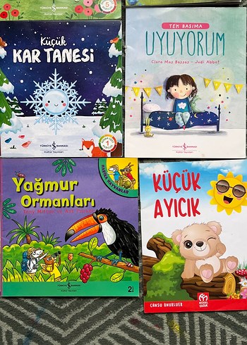 Çocuklar için Renkli Kitap Seti - Görsel 2