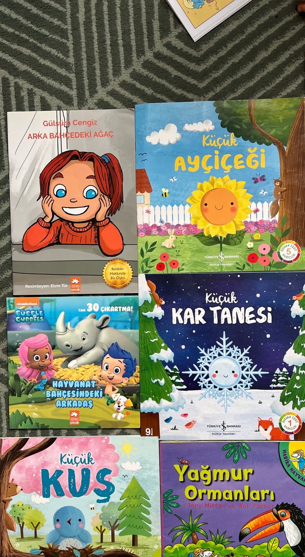 Çocuklar için Renkli Kitap Seti - Görsel 4