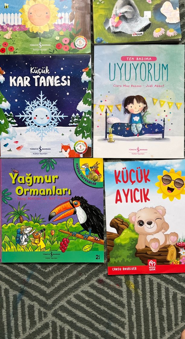 Çocuklar için Renkli Kitap Seti - Görsel 2