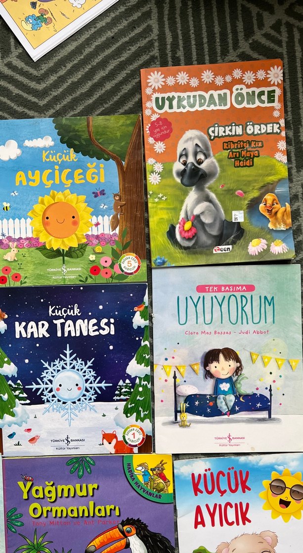 Çocuklar için Renkli Kitap Seti - Görsel 5