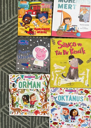 Çocuk Kitapları Seti - Eğlenceli ve Eğitici - Görsel 4