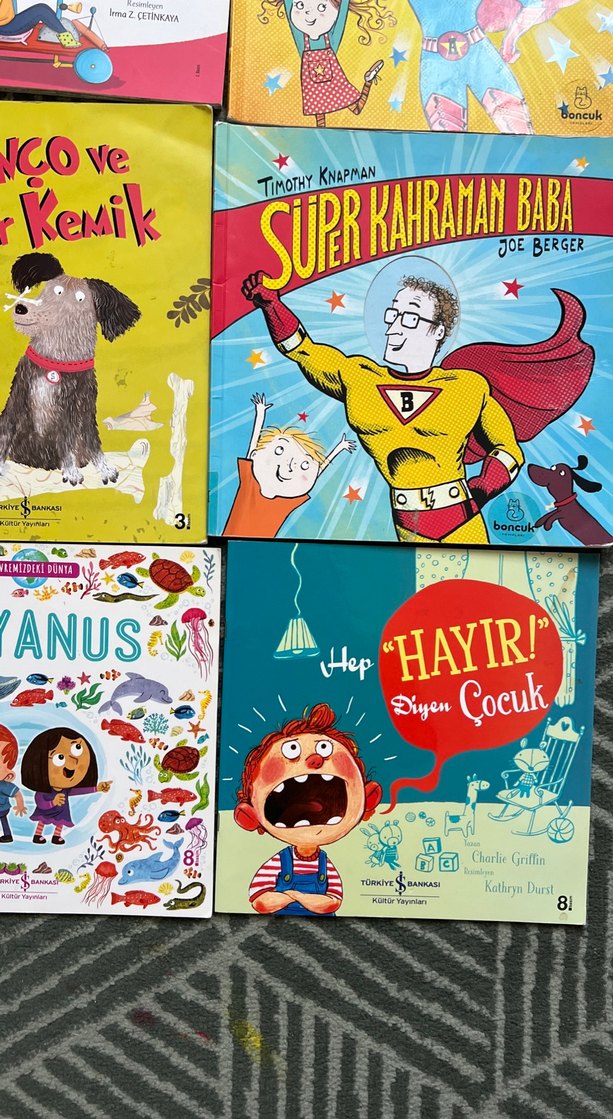 Çocuk Kitapları Seti - Eğlenceli ve Eğitici - Görsel 2