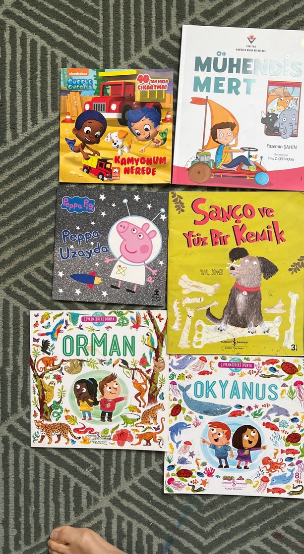 Çocuk Kitapları Seti - Eğlenceli ve Eğitici - Görsel 4