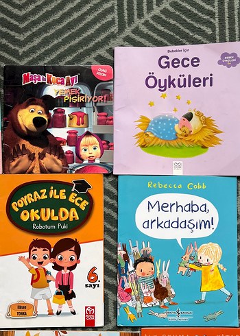 Çocuklar için çeşitli eğitim ve eğlence kitapları - Görsel 4