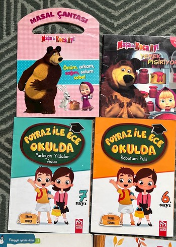 Çocuklar için çeşitli eğitim ve eğlence kitapları - Görsel 3