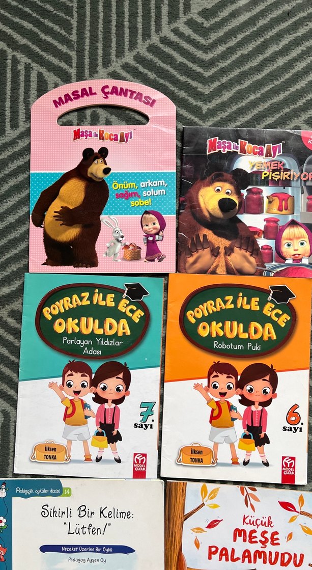 Çocuklar için çeşitli eğitim ve eğlence kitapları - Görsel 3