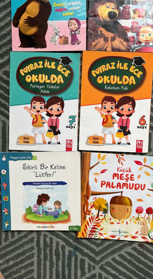 Çocuklar için çeşitli eğitim ve eğlence kitapları - Görsel 2