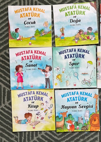 Mustafa Kemal Atatürk ile Çocuk Kitap Seti - Görsel 2