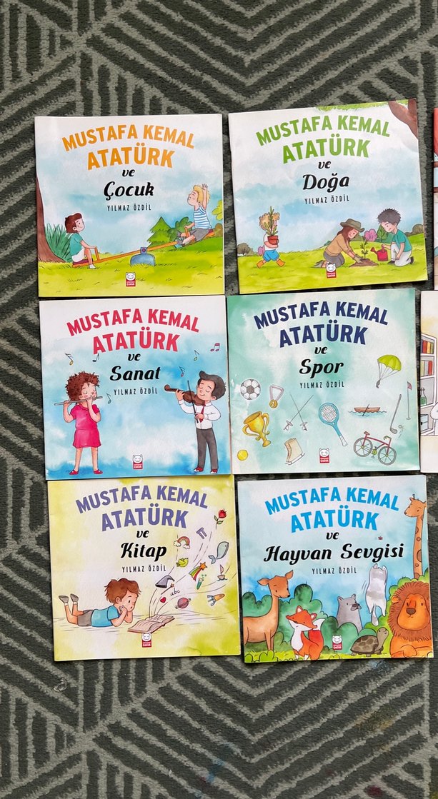 Mustafa Kemal Atatürk ile Çocuk Kitap Seti - Görsel 2