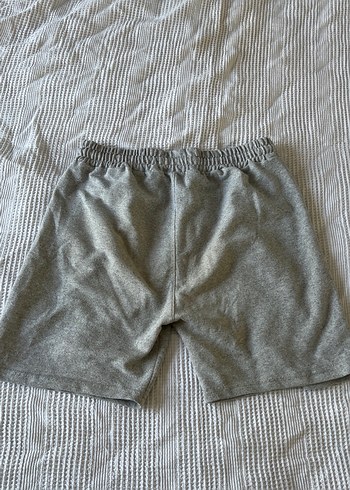 Gri Pamuklu Salaş Mini Erkek Şort - Görsel 3