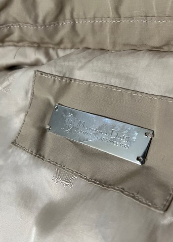 Bej Kapüşonlu Düğmeli Kadın Ceket - Görsel 3