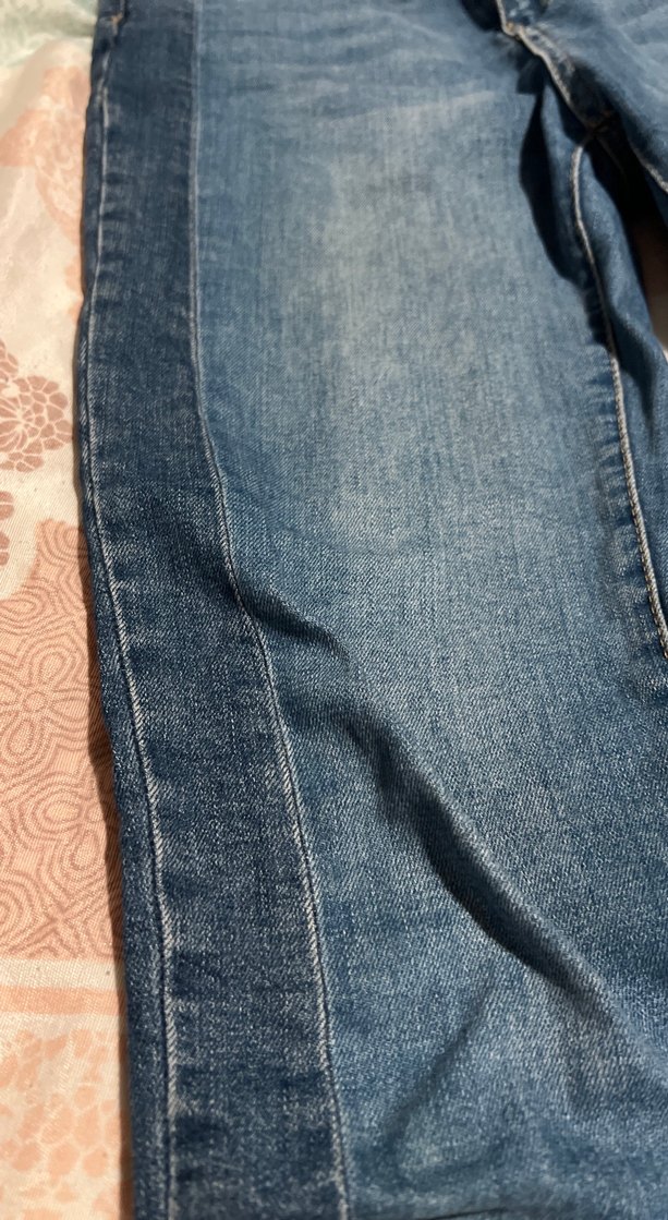 Kadın Mavi Denim Normal Boy Jean - Görsel 2