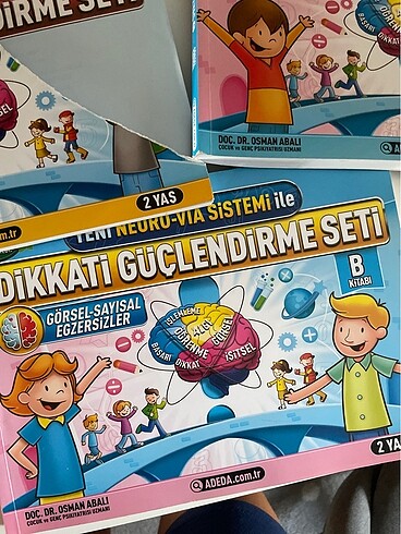  Beden Renk Dikkat güçlendirme seti 2 yaş