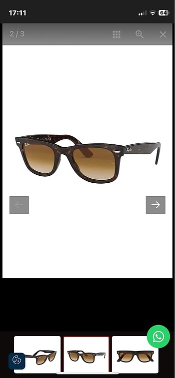 Ray-Ban Original Wayfarer Classic Güneş Gözlüğü