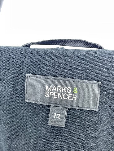 40 Beden siyah Renk Marks & Spencer Blazer %70 İndirimli.