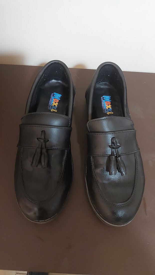 Siyah Püsküllü Erkek Çocuk Loafer Ayakkabı - Görsel 2