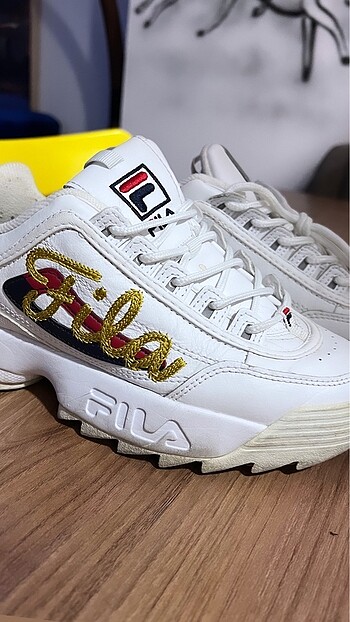 Fila usa 37numara cok rahat yuksek taban spor ayakabi