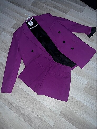 Zara Zara short ceket ..chic style takim