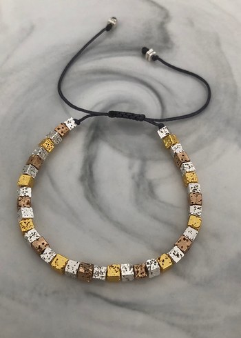 Volkanik taş Bileklik - Görsel 2