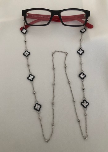 Zincir Detaylı Gözlük ipi - Görsel 3