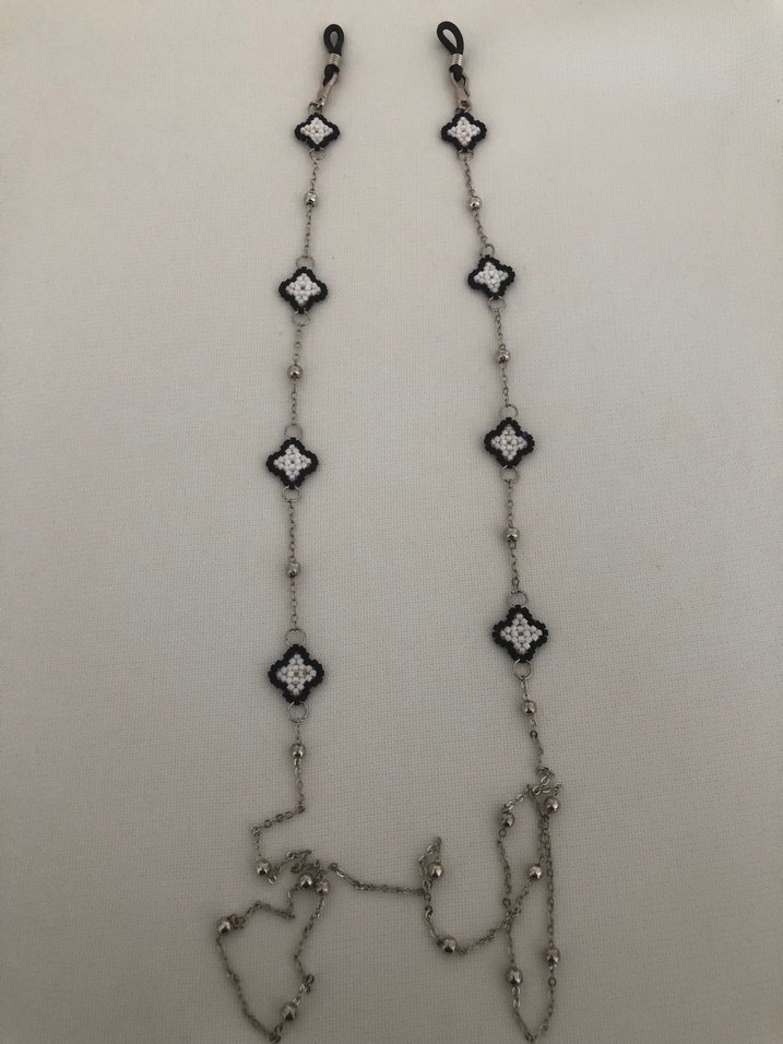 Zincir Detaylı Gözlük ipi - Görsel 5