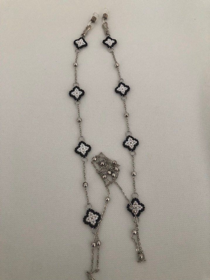 Zincir Detaylı Gözlük ipi - Görsel 4