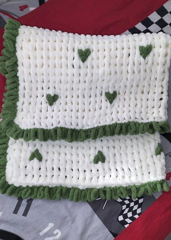 puffy Nakışlı Beyaz Renkli Bebek Battaniyesi - Görsel 4