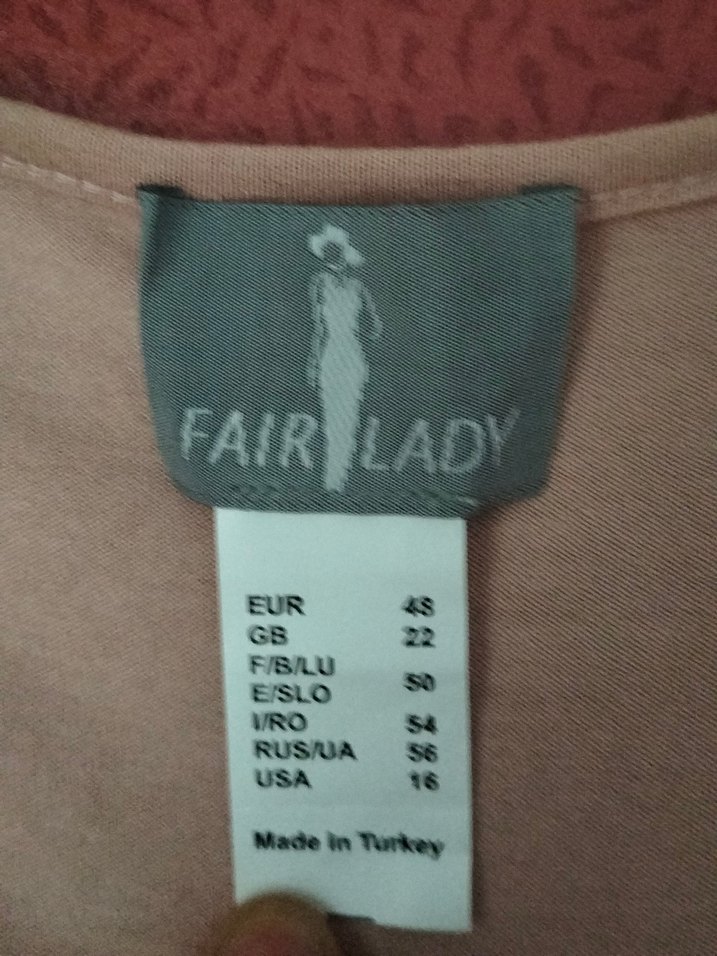 Bej Dantel Detaylı V Yaka Bohem Bluz - Görsel 3