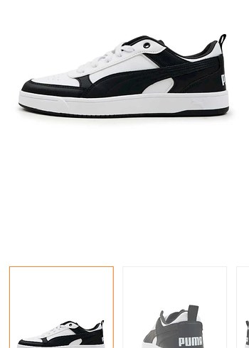 Puma Kadın Puma Beyaz siyah Spor Ayakkabı