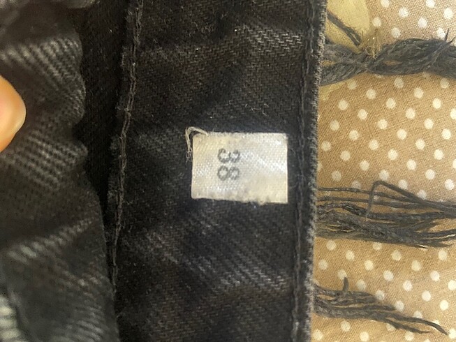 38 Beden siyah Renk Jeann