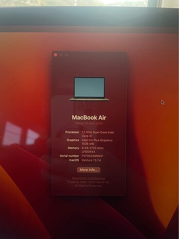 Apple MacBook Air 2020