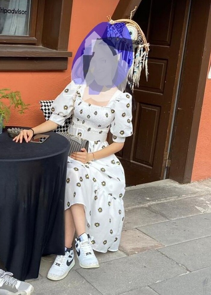 Yazlık elbise yenidir s beden - Görsel 5