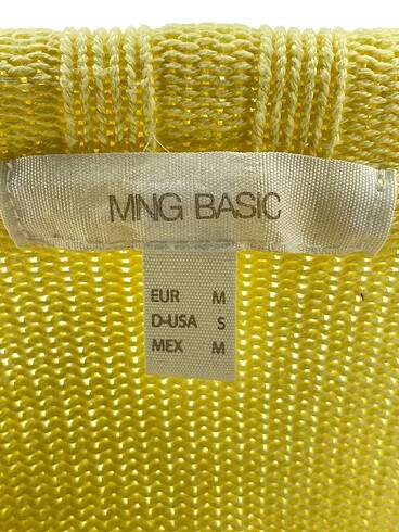 m Beden sarı Renk Mango Hırka %70 İndirimli.