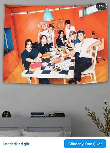 Beden Bts Duvar halısı