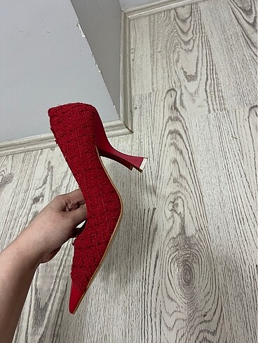 37 Beden kırmızı Renk Nişantaşı shoes marka kırmızı stiletto