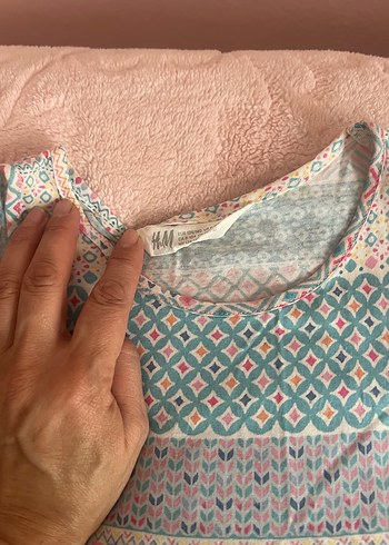 H&M Kız Çocuk Bohem Dantel Detaylı Elbise