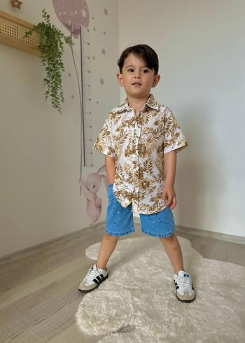 KOT ŞORTLU TREND TAKIM/5-6 YAŞ
