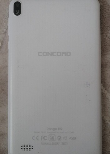 Concord range hs tablet parca amacli