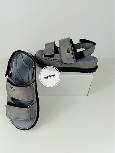 38 Beden UGG SANDALET GRİ