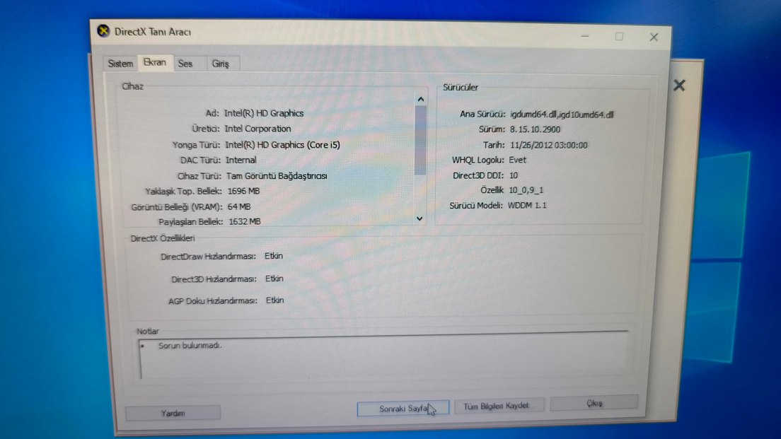 dell laptop notebook bilgisayar i5 - Görsel 5