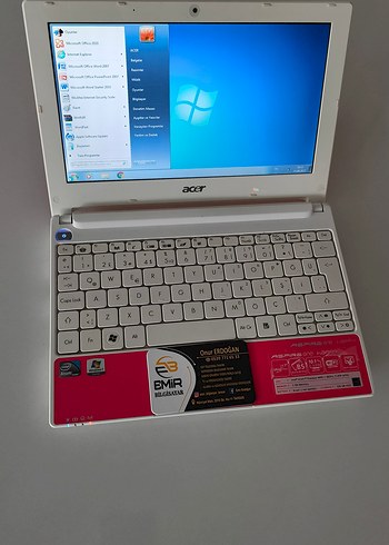 Acer netbook bilgisayar notebook laptop - Görsel 7