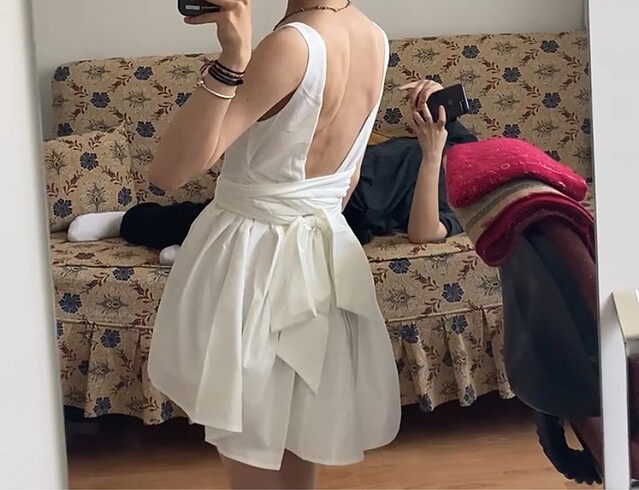 s Beden Mini Elbise