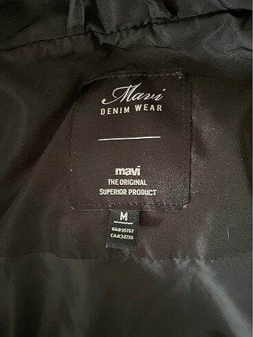 m Beden Mavi mont