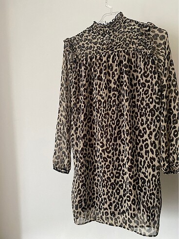 Leopar elbise