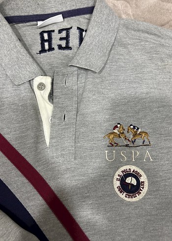 Gri Erkek Polo Tişört Uzun Kollu - Görsel 2